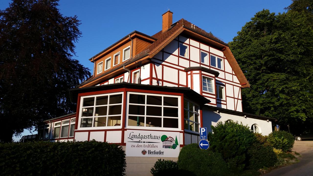 Landgasthaus Zu Den Erdfaellen Bad Pyrmont Exterior photo